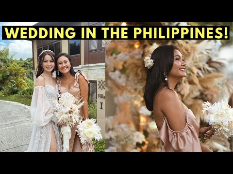 I came home for this WEDDING in the PHILIPPINES 