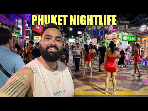 Insane Nightlife in Phuket, Thailand  (Bangla Road Patong Beach)