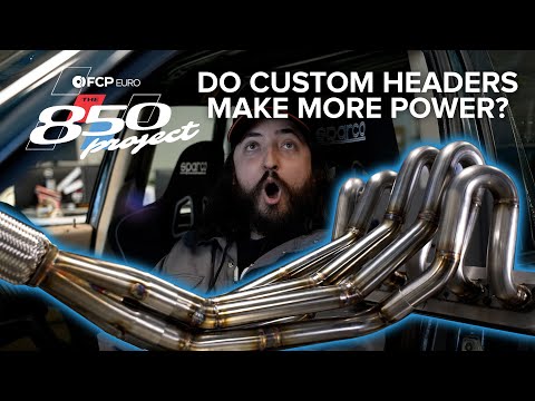It Sounds Faster, But Is It? Custom Exhaust & Headers - The 850 Project S2E04