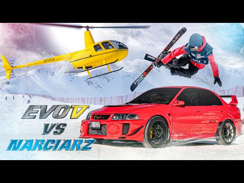LANCER EVO vs STOK NARCIARSKI! Wyścig z narciarzem | Nieudana próba Audi RS6 i wiele innych…