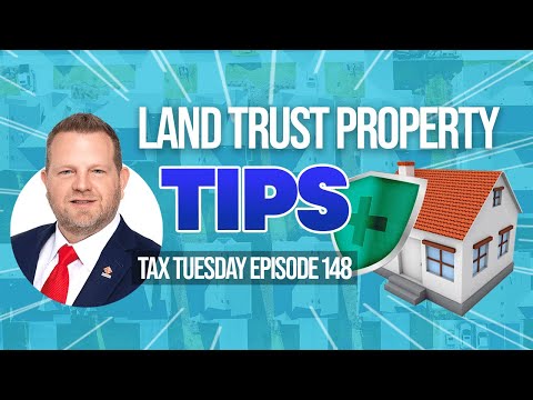 Land Trust Property Tips, How to setup Airbnb Business & More! Tax Tuesday Ep. 148