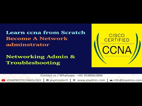 Learn CCNA FROM SCRATCH | CCNA ZERO TO HERO | Ccna Job Oriented Course | Security Fundamental