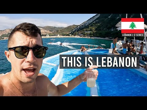 Legendary beach club in Lebanon (I WAS SHOCKED) 