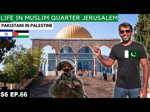 LIFE INSIDE MUSLIM QUARTER OF JERUSALEM S06 EP.66 | MIDDLE EAST MOTORCYCLE TOUR