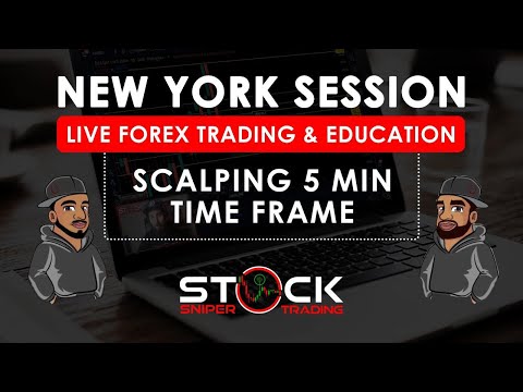 Live Forex Trading & Education - New York Session - 5 Min Scalping