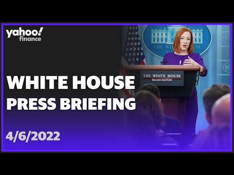 LIVE: White House Press Secretary Jen Psaki holds press briefing