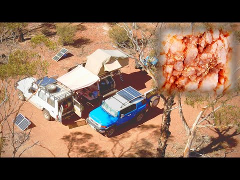 Living Off Grid to detect for Gold in Outback Australia