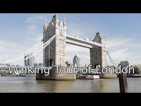 London Walking Tour with Map