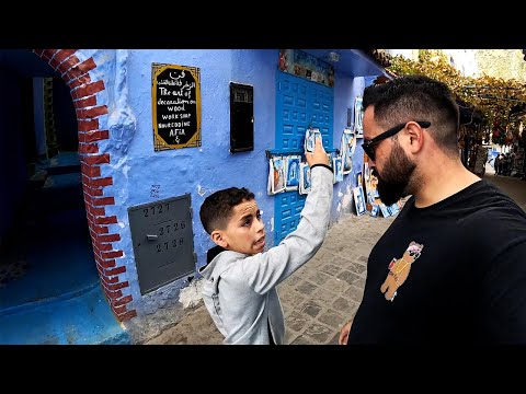 Lost in Africa's Blue City of Chefchaouen, Morocco 