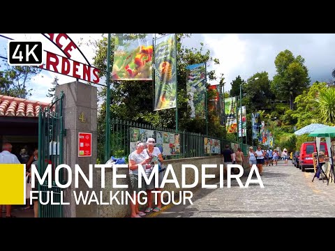 Madeira Portugal 2021 | Walk around Beautiful Monte, Funchal