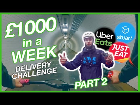 Making £1000 per WEEK on UberEATS & Stuart Part 2