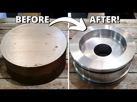 Making a New Cylinder Piston | Satisfying Machining