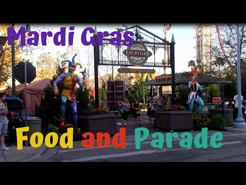 Mardi Gras 2019 Universal Studios Orlando Food and Parade