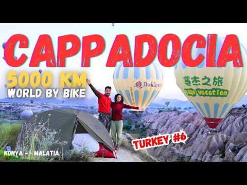 Mind-blowing Cappadocia | We cycled 4 months to see this!