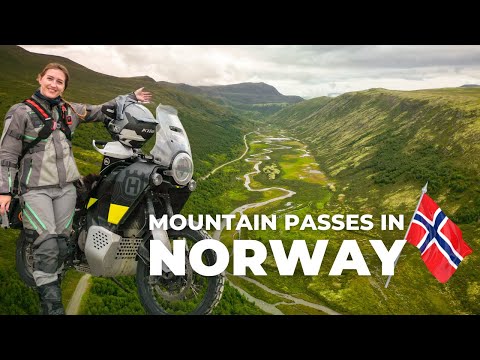 Motorcycle tour through mountain passes in Norway | Trans Euro Trail on Norden 901 [Part 2 of 2]