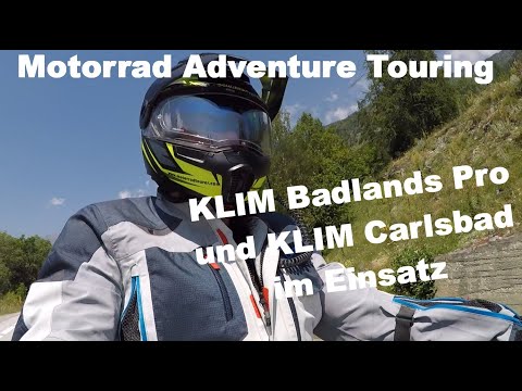 Motorrad Adventure Touring KLIM Carlsbad und KLIM Badlands Pro - die perfekte Motorradbekleidung ???