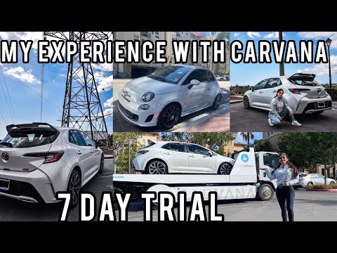 MY CARVANA EXPERIENCE | TRADING IN AND 7 DAY TRIALS | THE VLOG