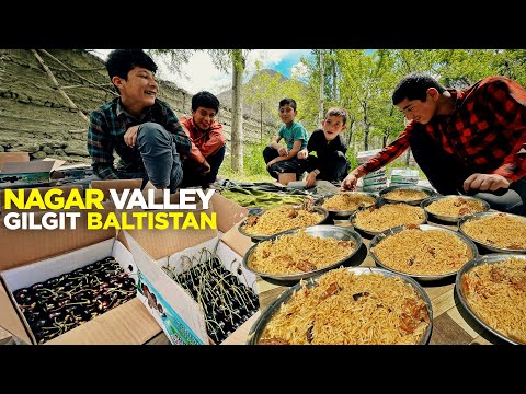 Nagar Valley Food | Baltit Fort & Cherry Garden | Trip to Gilgit Baltistan | Street Food Pakistan