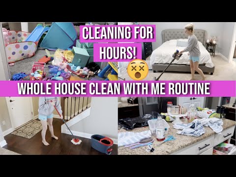 NEW! EXTREME WHOLE HOUSE CLEAN WITH ME 2019 | ALL DAY SPEED CLEANING MOTIVATION | CLEANING ROUTINE