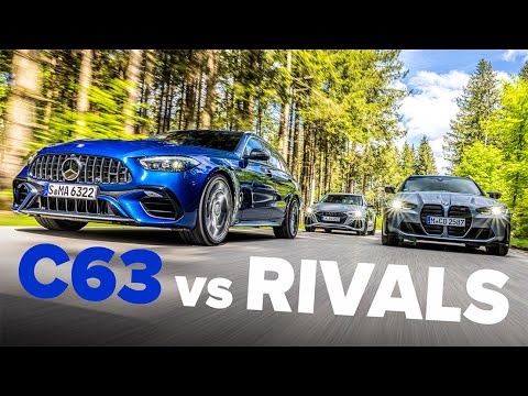 NEW Mercedes-AMG C63 S vs BMW M3 vs Audi RS4 | Why hybrid’s spoiled the AMG C63
