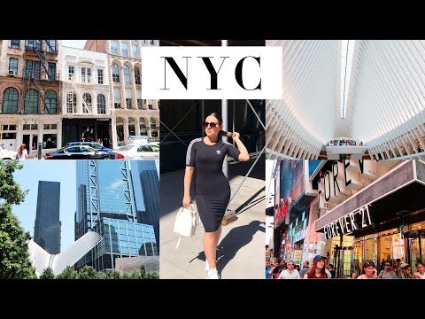 NEW YORK CITY VLOG! Time Square, World Trade Center & Highlights