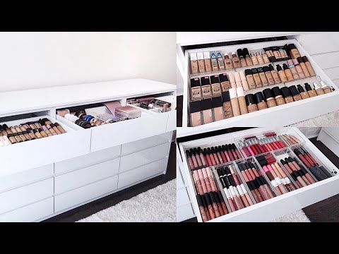 ORGANIZING MY ENTIRE MAKEUP COLLECTION