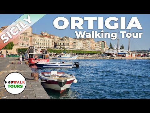 Ortigia, Sicily Walking Tour - 4K - Prowalk Tours