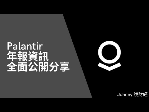 Palantir 股票分析 - 年報裡得到的基本公司資訊不能錯過! (附字幕) | PLTR | 10K | 公司介紹