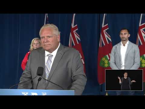 Premier Ford provides a COVID-19 update | August 14