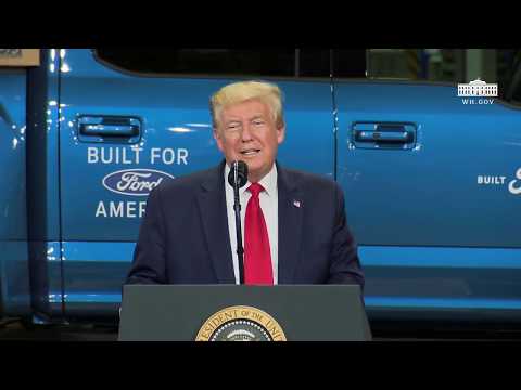 President Trump Delivers Remarks at Ford Rawsonville Components Plant