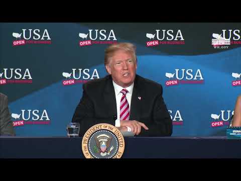 President Trump Hosts the Tax Cuts for Florida Small Businesses Roundtable