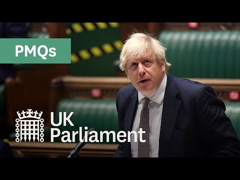 Prime Minister's Questions with British Sign Language - 20th January 2021