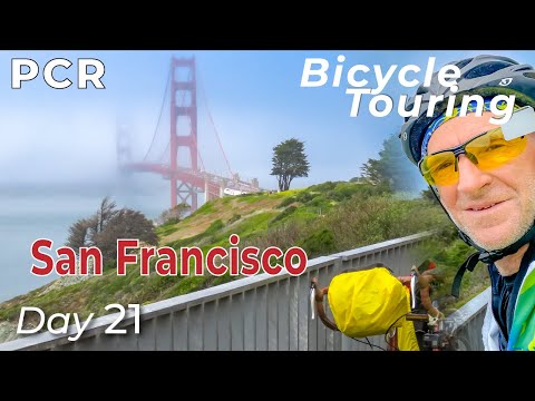 Problems in San Francisco? The Golden Gate – Ep 21 Pacific Coast Bicycle Tour