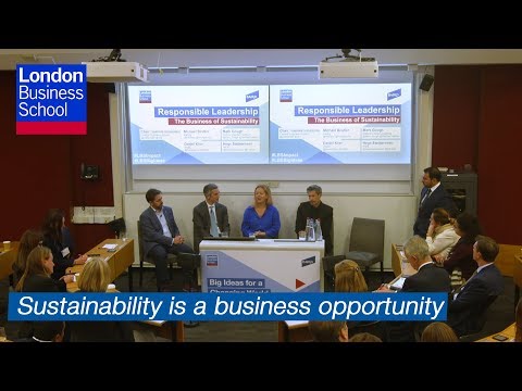 Responsible Leadership: The Business of Sustainability | London Business School