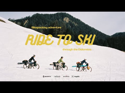 Ride to Ski - Bikepacking and Skiing Adventure Through the Dolomites