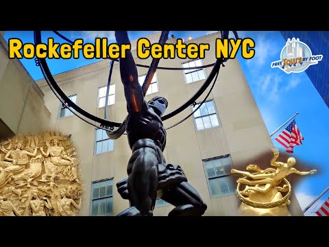 Rockefeller Center Walking Tour | A Manhattan Treasure (4K City Walk)