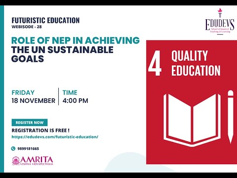 Role of NEP in achieving the UN sustainable goals #Learning Episode 28 By Edudevs