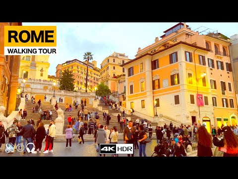 Rome, Italy  Walking Tour | The Historical Capital Of Italy [150 min Captions & Subtitles 4K UHD]