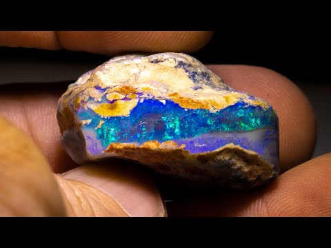 Rough opal can be risky business - The outcome is incredible