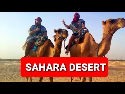 Sahara Desert first impresion, 4K #coliseum #golden_yasmin_hotel #tunisie