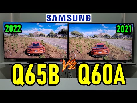 Samsung Q65B vs Q60A (Q60B vs Q60A) Smart TVs 4K QLED ¿Cuál es Mejor?