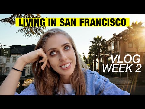 San Francisco Vlog I Salesforce Tower Tour, Painted Ladies, Mountain View and Stanford