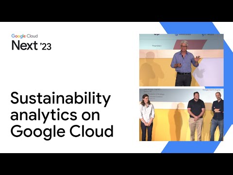 Saving the world with geospatial data: Sustainability analytics on Google Cloud