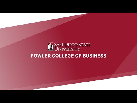 SDSU Commencement 2021 - Fowler College of Business