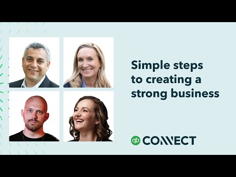 Simple steps to creating a strong business