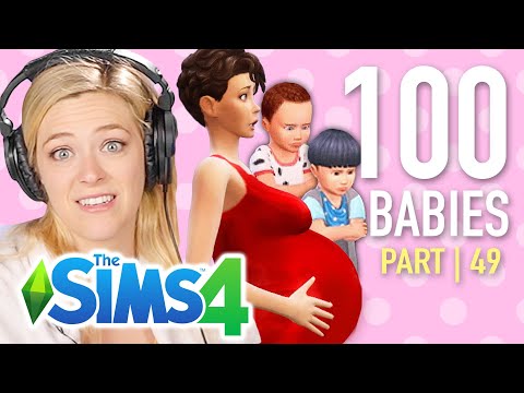 Single Girl Starves Six Toddlers In The Sims 4 | Ep 49