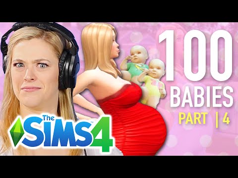 Single Girl Tries The 100-Baby Challenge In The Sims 4 | Part 4