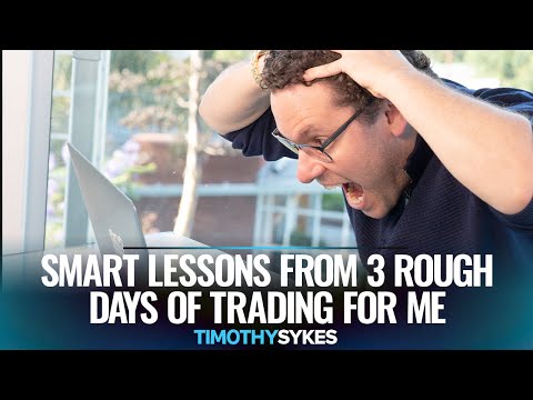 Smart Lessons From 3 Rough Days Of Trading For Me