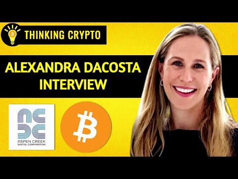 Solar Powered Renewable Energy Bitcoin Mining in the US With Alexandra DaCosta