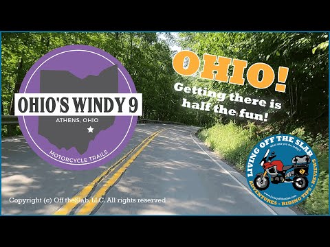 Solo Motorcycle Trip to Ohio's Windy Nine | Part 1, Boston to Athens